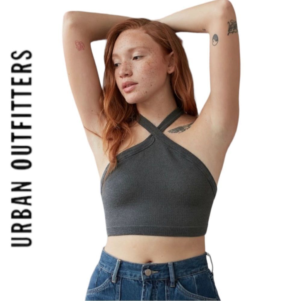 NEW Out From Under UO Urban Outfitters Emilia Seamless Y-Neck Bra Top M/L M L